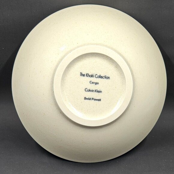 Calvin Klein The Khaki Collection Dinnerware - Cargo - Cereal Bowl LIKE NEW! - Picture 9 of 16
